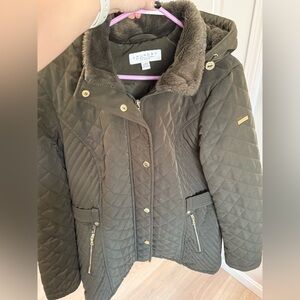 Laundry Women's Quilted Puffer Jacket - Olive